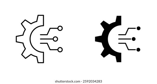 Transform icon symbol collection on white background.