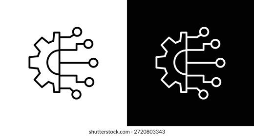 Ícones de transformação design gráfico símbolos vetoriais. ícone Eps10.