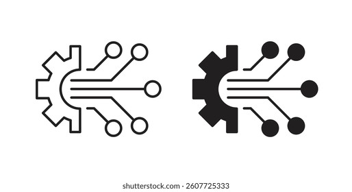 Transform icons vectors graphic designs