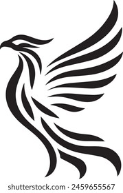 Transform your brand with our Phoenix Vector Logo: a symbol of resilience and strength. Download now for impactful branding