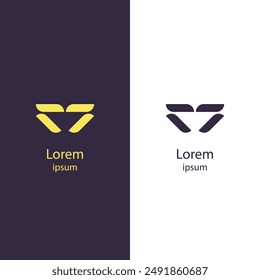 Transforma tu marca con este logotipo abstracto. Perfecto para cualquier negocio, este diseño de Vector de alta calidad le permite personalizar fácilmente los colores y agregar su nombre de marca.