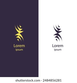 Transform your brand with this high-quality, vector abstract logo. Ideal for modern businesses, you can customize the colors and add your brand name to create a unique and professional identity.
