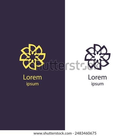 Transform your brand with this unique, abstract logo. Customize the colors and add your business name for a distinctive and professional identity. Make it truly yours!