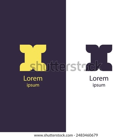 Transform your brand with this unique, abstract logo. Customize the colors and add your business name for a distinctive and professional identity. Make it truly yours!