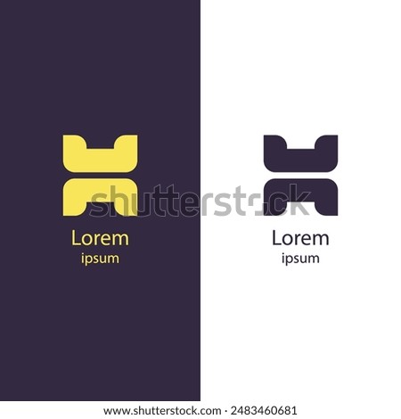 Transform your brand with this unique, abstract logo. Customize the colors and add your business name for a distinctive and professional identity. Make it truly yours!