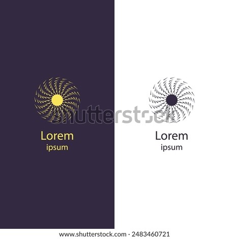 Transform your brand with this unique, abstract logo. Customize the colors and add your business name for a distinctive and professional identity. Make it truly yours!
