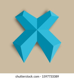Transformation arrow cross info graphic icon. Transform abstract mark sign banner. Arrow ribbon logo type