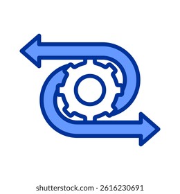 Transformation Icon Element For Design
