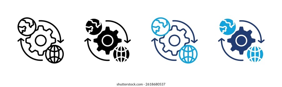 Elemento de icono de transformación para diseño