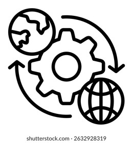 Transformation Icon Element For Design