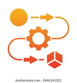 Transformation Icon Element for Design