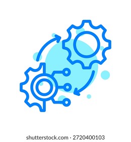 Ícone De Transformação Na Ilustração Do Vetor De Forma