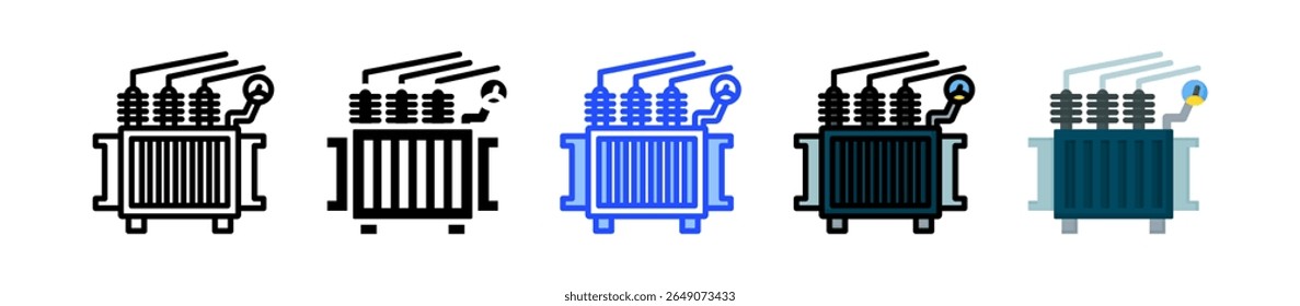 Transformer Icon Collection With Multiple Styles