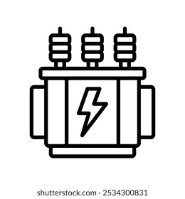 transformer icon vector design template simple and clean