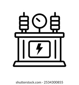transformer icon vector design template simple and clean
