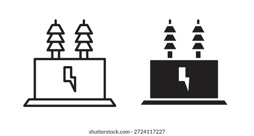 Ícone de transformador para o design do seu site, logotipo, aplicativo, UI. EPS10