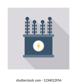 transformer   substation   electricity  