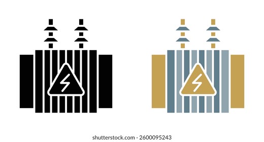 Transformer web vector icons set