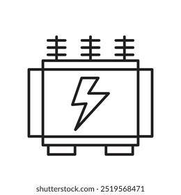 Icono de Transformerline. Ilustración vectorial. EPS10