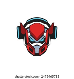 transformers abstract logo modern style