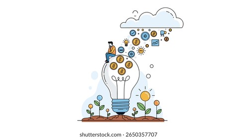 Transformar las ideas en realidad a través de la innovación y el proceso de pensamiento creativo