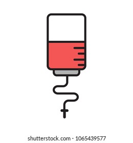 Transfuse icon vector. Transfuse sign on white background. Transfuse icon for web and app