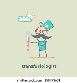 transfusiologist is blood transfusion