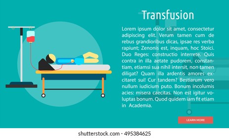 Transfusion Conceptual Banner