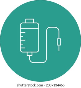 Imagen vectorial de icono de transfusión. También se puede usar para aplicaciones web, aplicaciones móviles y medios impresos.