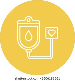 Transfusion vector icon. Can be used for printing, mobile and web applications.