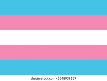 arte vetorial de desenho de bandeira transgênero