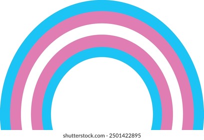 The transgender flag vector illustration. 