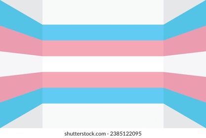 Transgender Pride Flag Stripes Colorful Background for Print, Web, and Wall Painting Ideas.