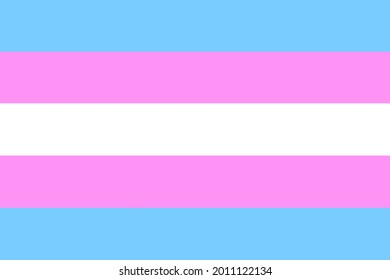 Transgender-Pride-Flagge, Vektorgrafik