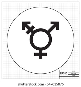 Transgender symbol icon