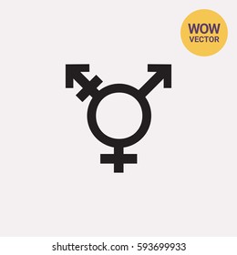 Transgender symbol icon