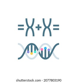 TRANSGENICS icon in vector. Logotype