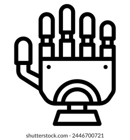 Transhumanism Future things icon illustration