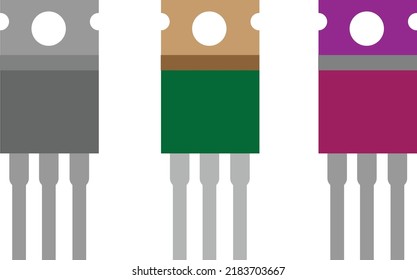 A transistor can use a small signal applied between one pair of its terminals to control a much larger signal at another pair of terminals. This property is called gain. 