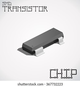 Transistor in SMD form factor 