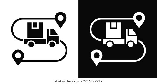 Estilo De Plano De Fundo Branco E Preto Do Ícone De Trânsito