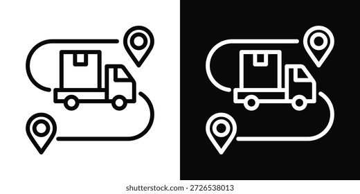 Estilo De Plano De Fundo Branco E Preto Do Ícone De Trânsito