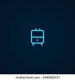 Transit | Neon Style Icon