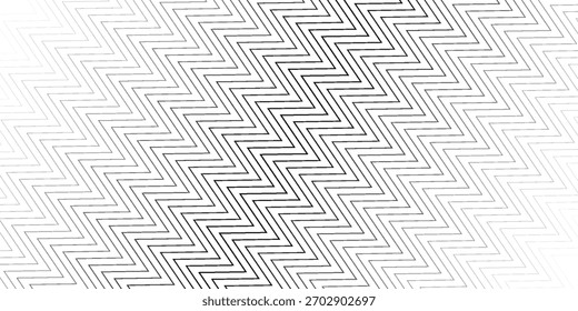 Übergang von Schwarz zu Weiß mit abstrakten geometrischen Formen. Gestreiftes Muster. Moderner Vektorhintergrund