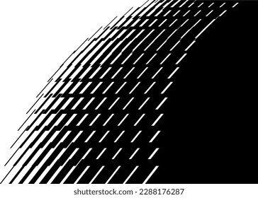 Transition from black to white. Black and white Design element. Striped pattern.
Vector background.