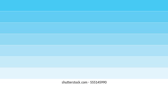 Transition of blue stripes