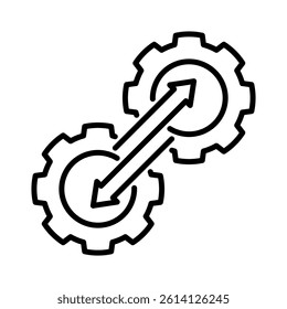 Transition Icon Element for Design