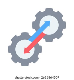 Transition Icon Element for Design