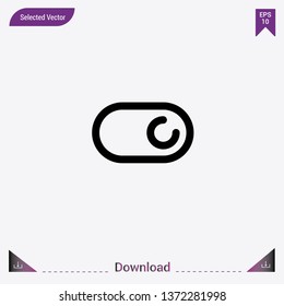 Transition icon isolated on grey background.Premium symbol for website design, mobile application, logo, ui.Modern, simple, isolated, flat best quality icon for web site designs or mobile apps.