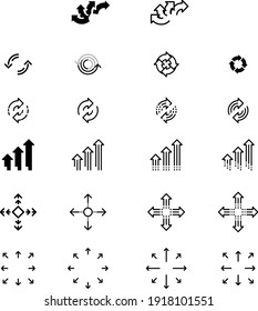 Icono de transición , ilustración vectorial